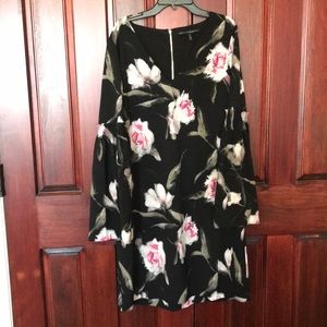 White House Black Market floral dress size 10